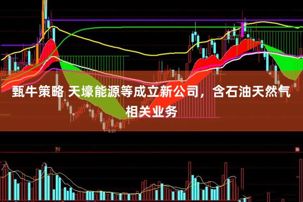 甄牛策略 天壕能源等成立新公司，含石油天然气相关业务